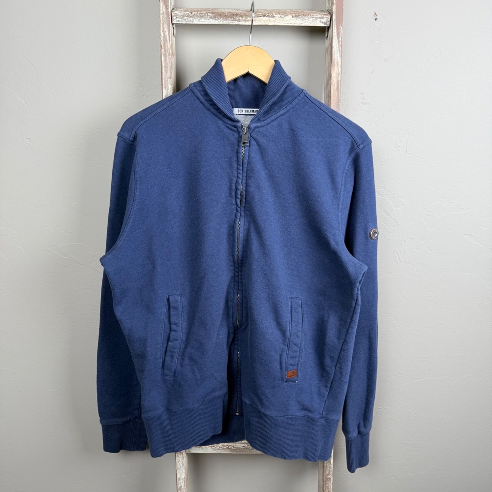 Ben Sherman Blue Zip Up Jacket size‎ Large